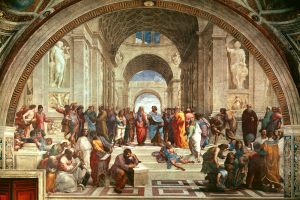 Image courtesy of: http://uploads5.wikipaintings.org/images/raphael/school-of-athens-detail-from-right-hand-side-showing-diogenes-on-the-steps-and-euclid-1511.jpg